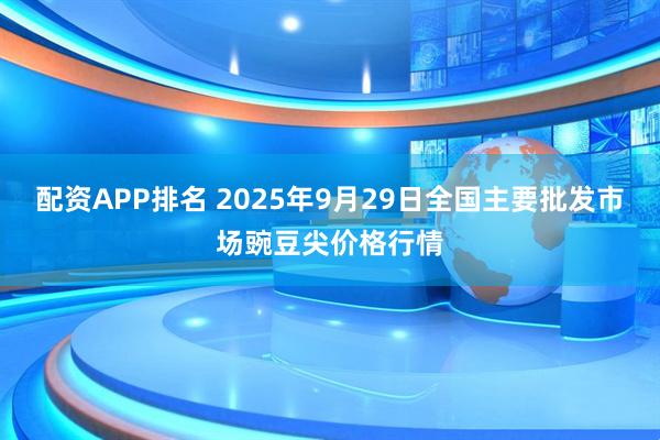 配资APP排名 2025年9月29日全国主要批发市场豌豆尖价格行情